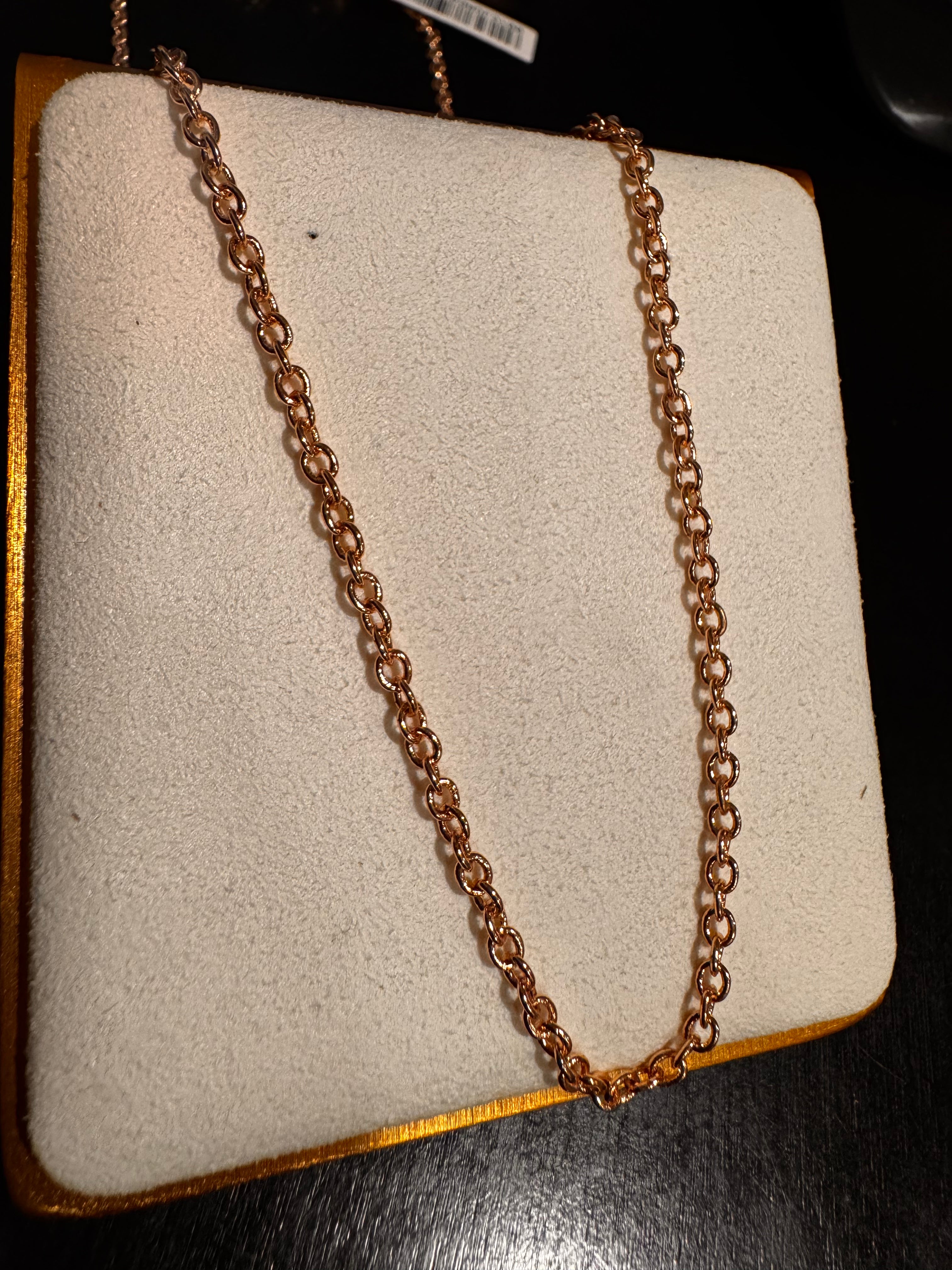 CADENA 422 AT Oro Laminado 18K